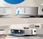 Aspirateur robot intelligent T20 OMNI PRO – Puissance d'aspiration de 6000 Pa, vidage automatique, nettoyage humide et sec, commande intelligente sans fil – Image 5