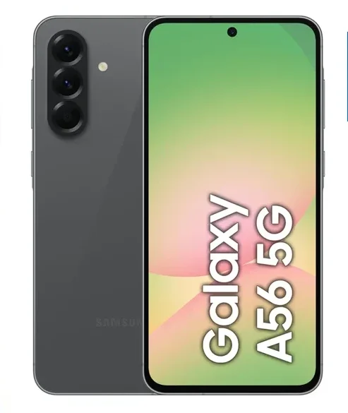 S3dd84888c9fe473fb54b7dcd9b71ae52J.webp Samsung Galaxy A56 5G – Exynos 1580, écran Super AMOLED 120 Hz de 6,7 pouces, appareil photo 50 Mpx, batterie 5000 mAh, NFC, IP67 Slug – Image 1