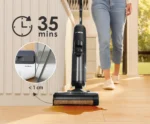 Aspirateur intelligent sans fil Tineco Floor ONE S5 pour sols humides et secs – Écran numérique, longue autonomie, nettoyage des poils d'animaux et des saletés collantes – Image 5