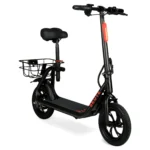 36V Hyper Commute 12″ elektrische step met zitje – 250W motor, maximale snelheid 24 km/u, voor tieners en volwassenen (vanaf 13 jaar) - Afbeelding 2